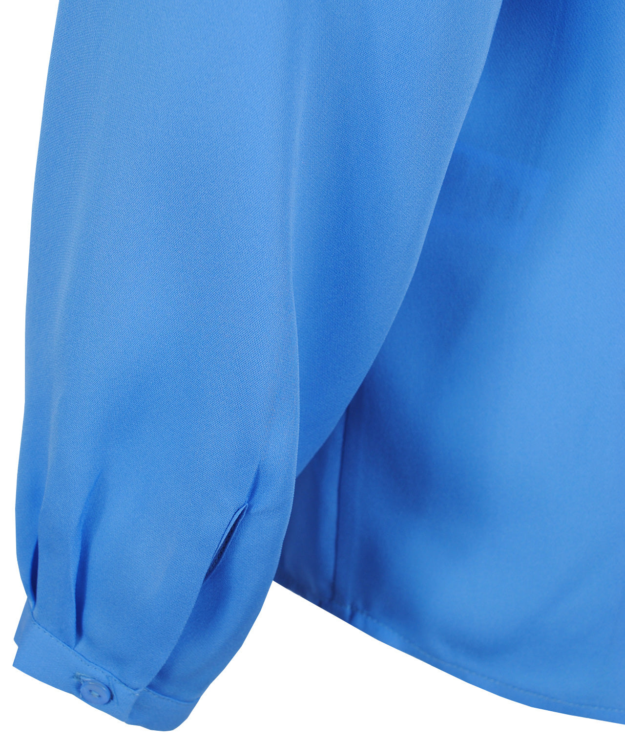 Seidenbluse Juno | blau