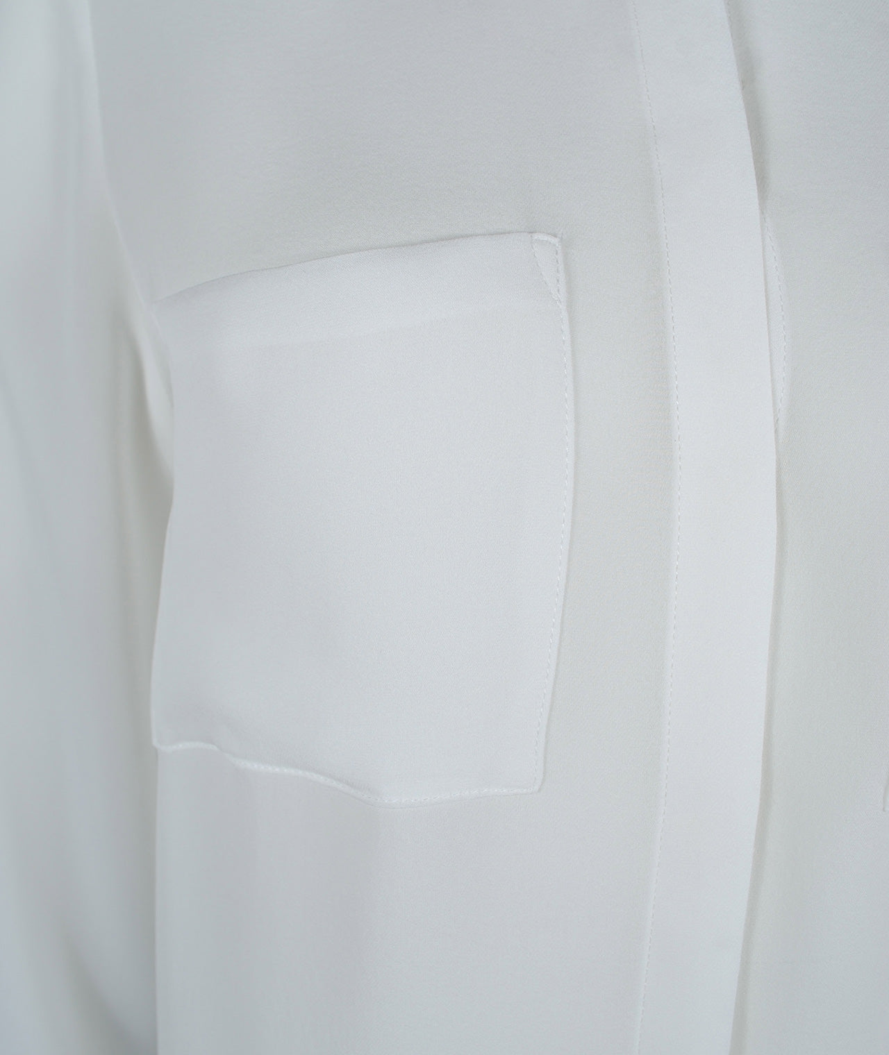 Seidenbluse Juno | weiß