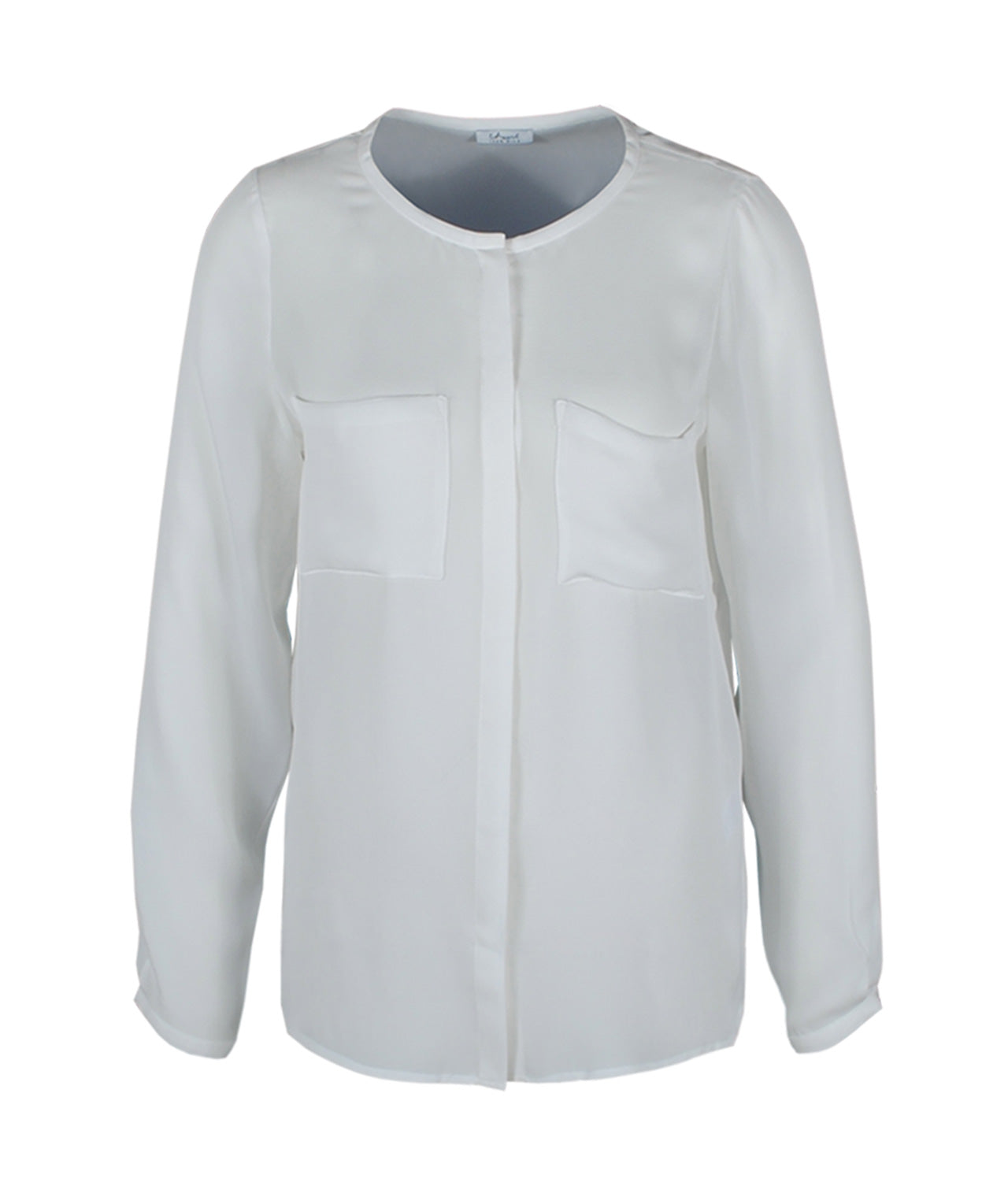 Seidenbluse Juno | weiß