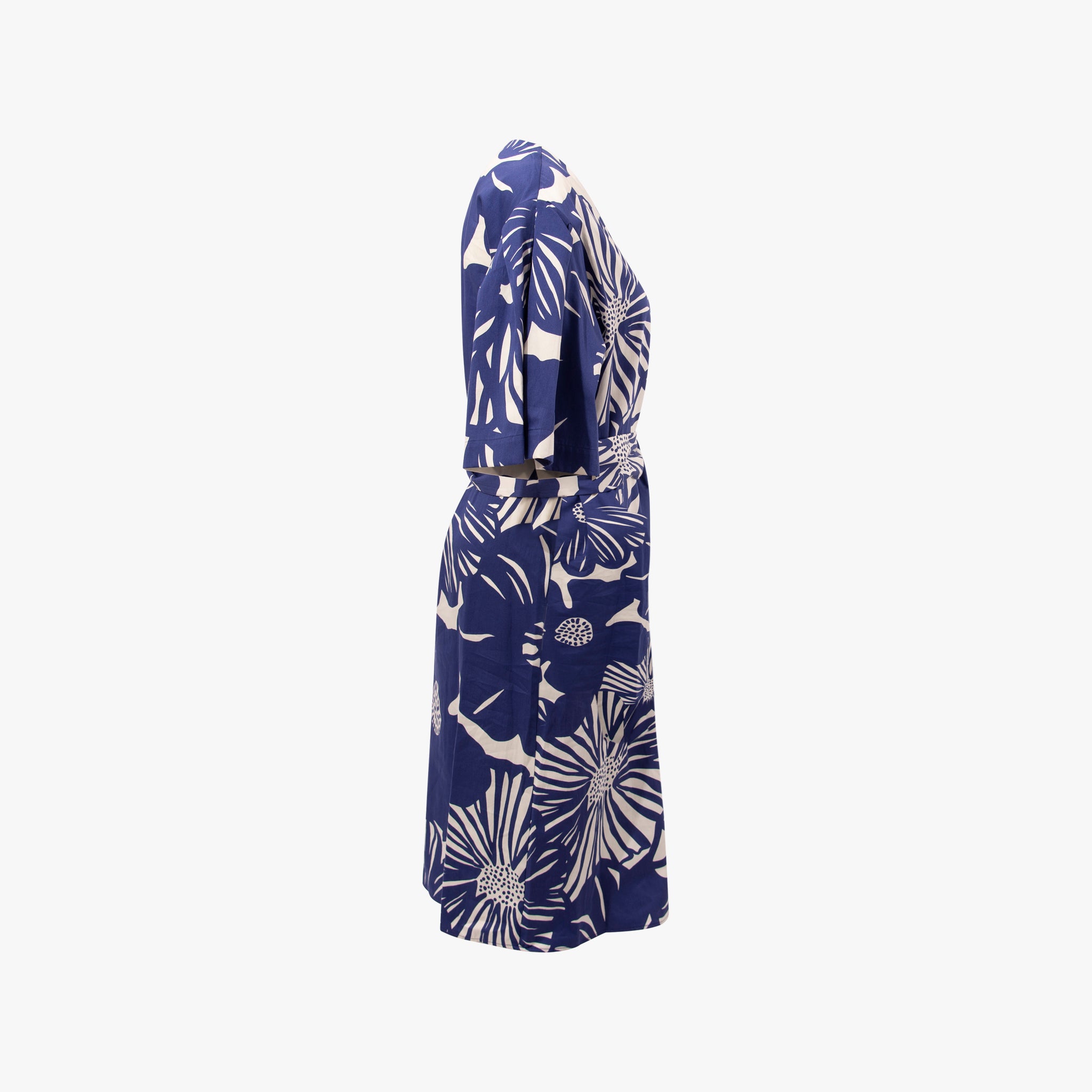 Kleid Flowerprint | blau