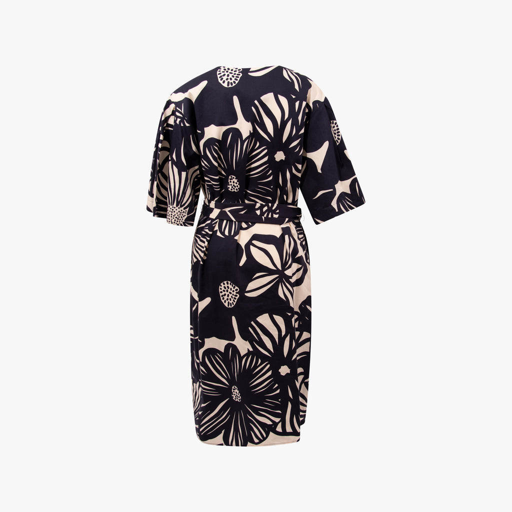 Kleid Flowerprint | navy