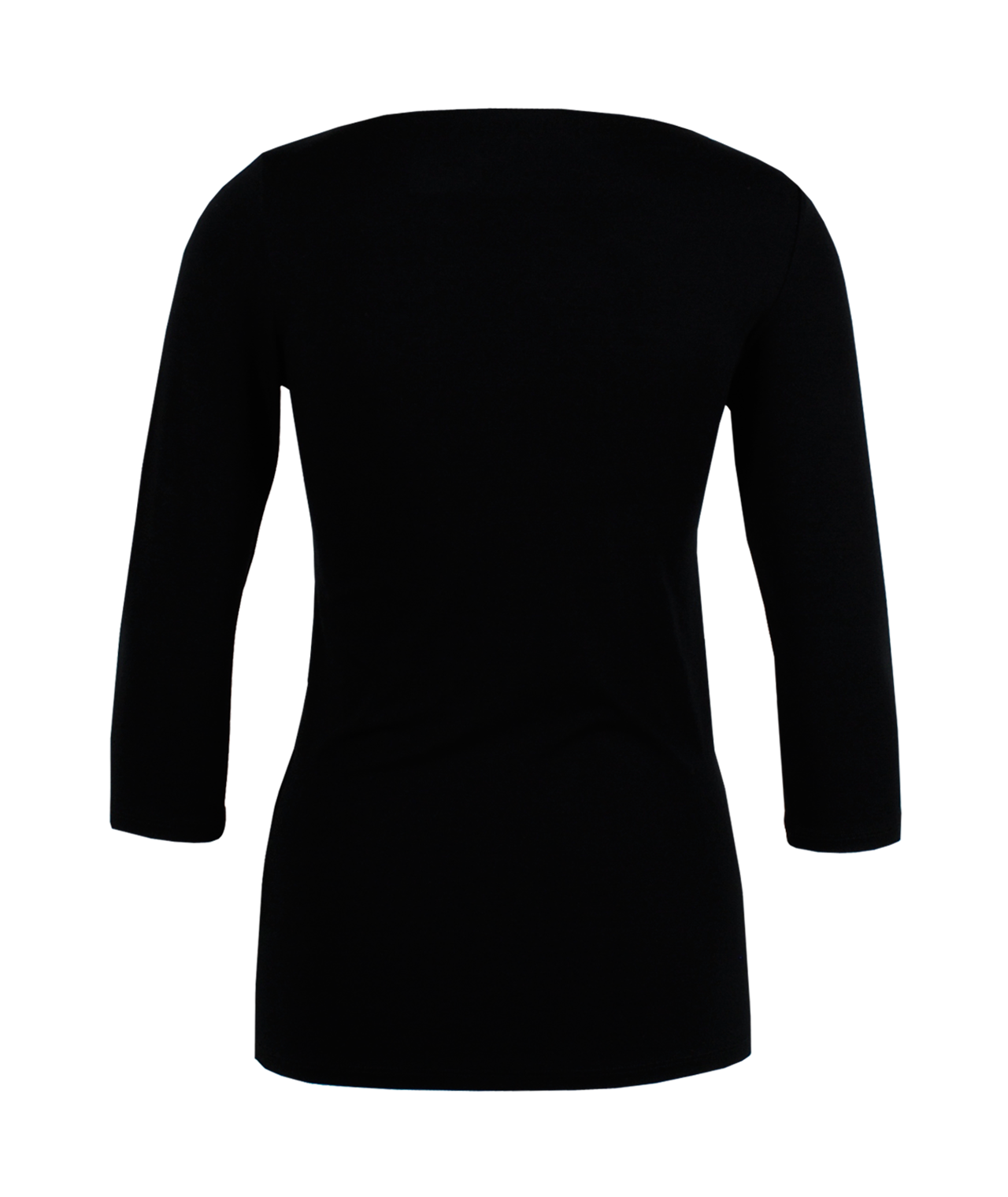 U-Shirt 3/4 Arm | schwarz