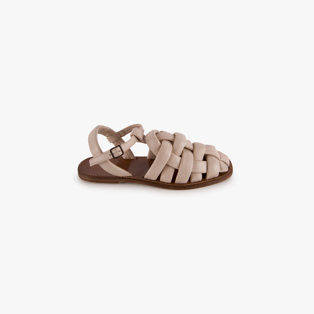 Silvano Sassetti Sandale geflochten | offwhite