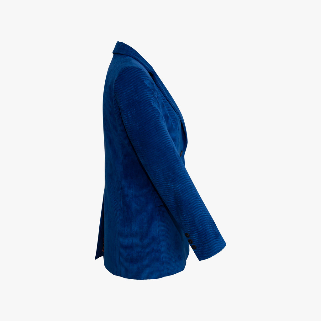 Cordblazer 1 Knopf | blau