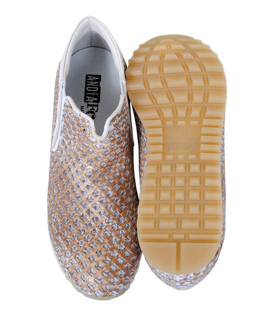 Sneaker Mesh | gold