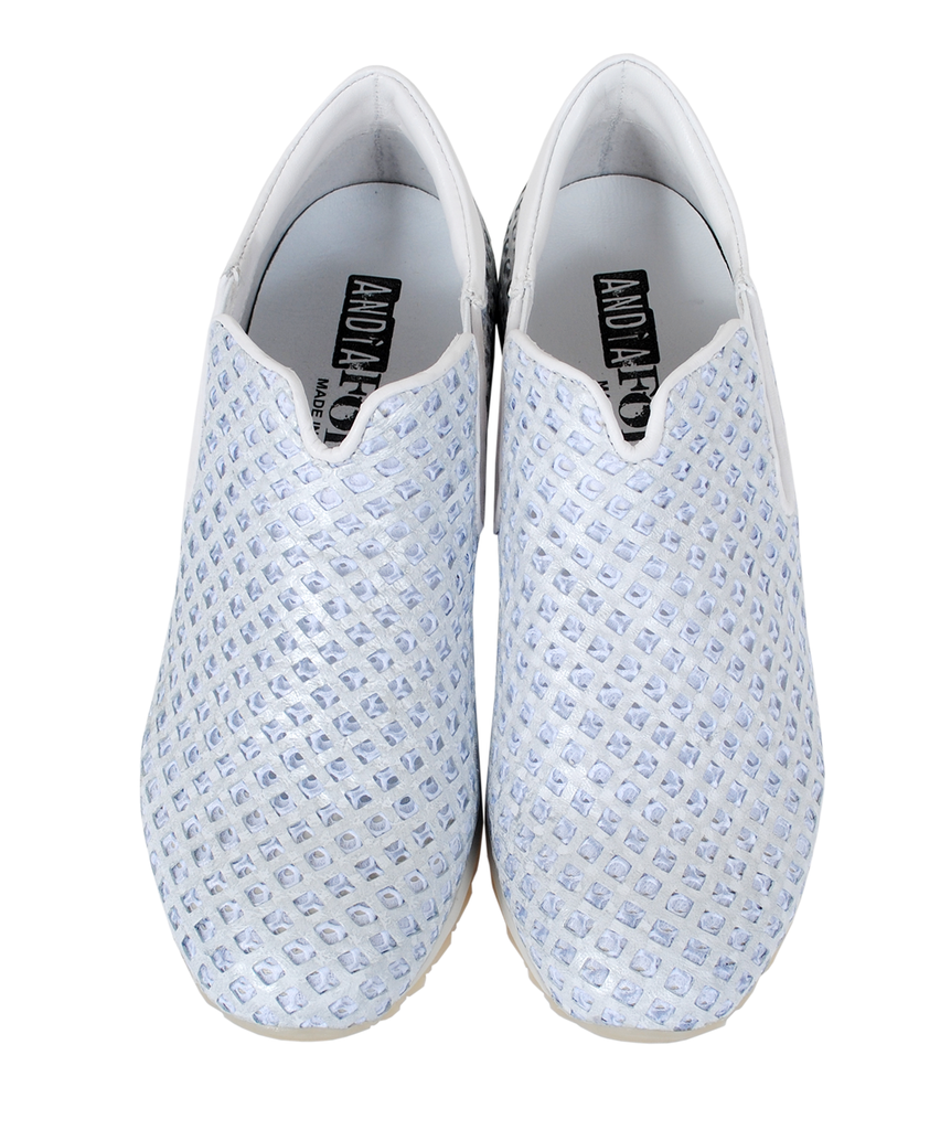 Sneaker Mesh | silber