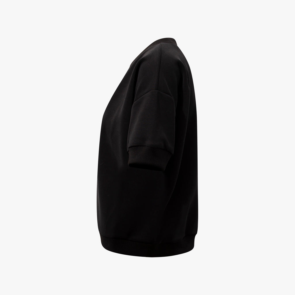 Sold Out 1/2 Arm Sweater | schwarz