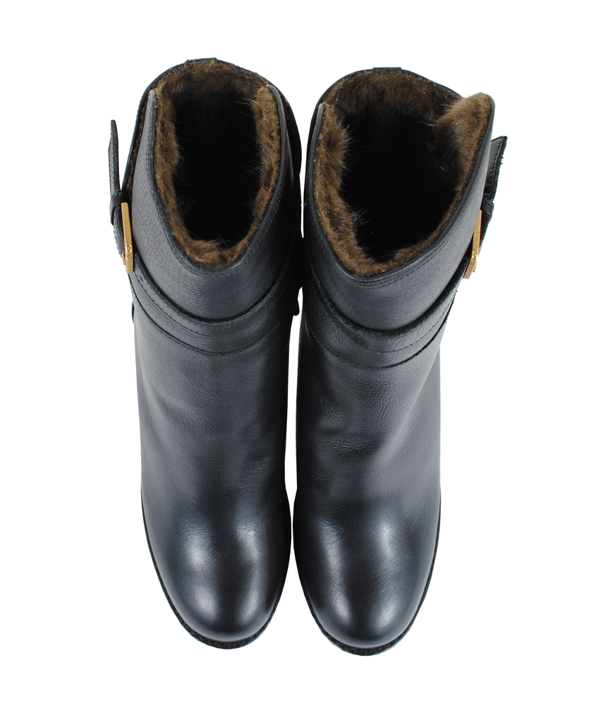 Stiefelette hoch | schwarz