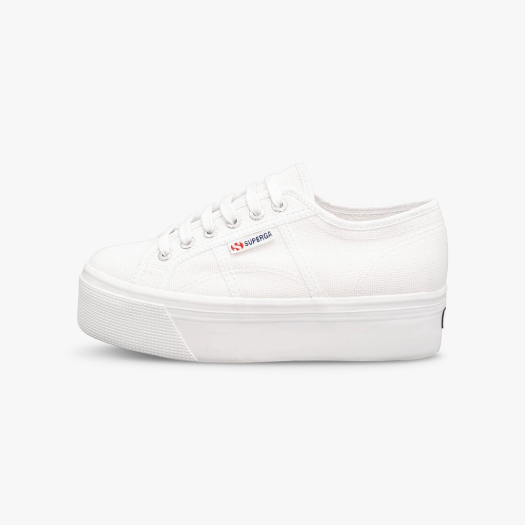 Superga Sneaker Plateau | weiß