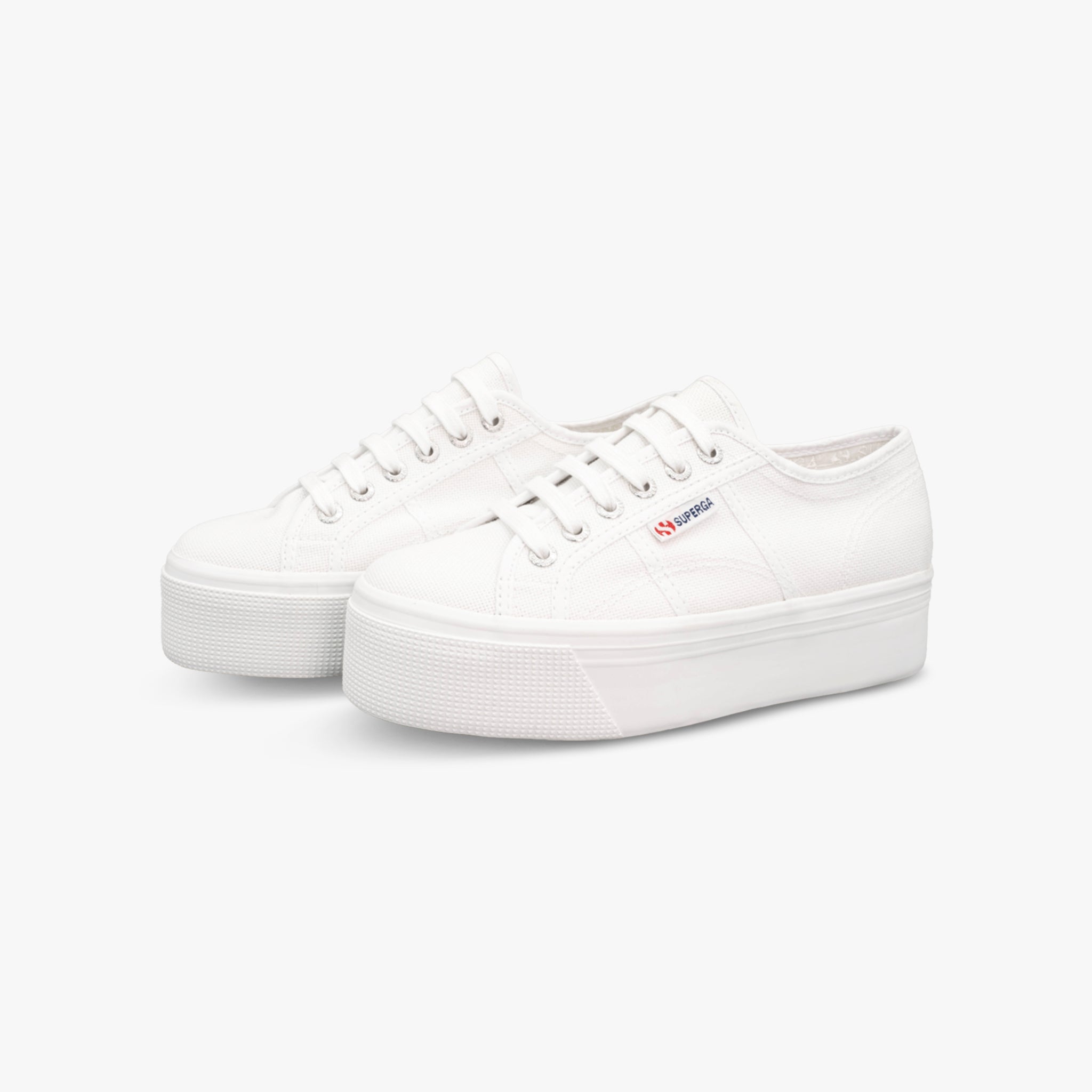 Superga Sneaker Plateau | weiß