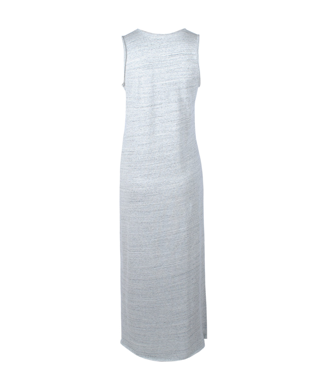 Sweatkleid o. Arm | hellgrau