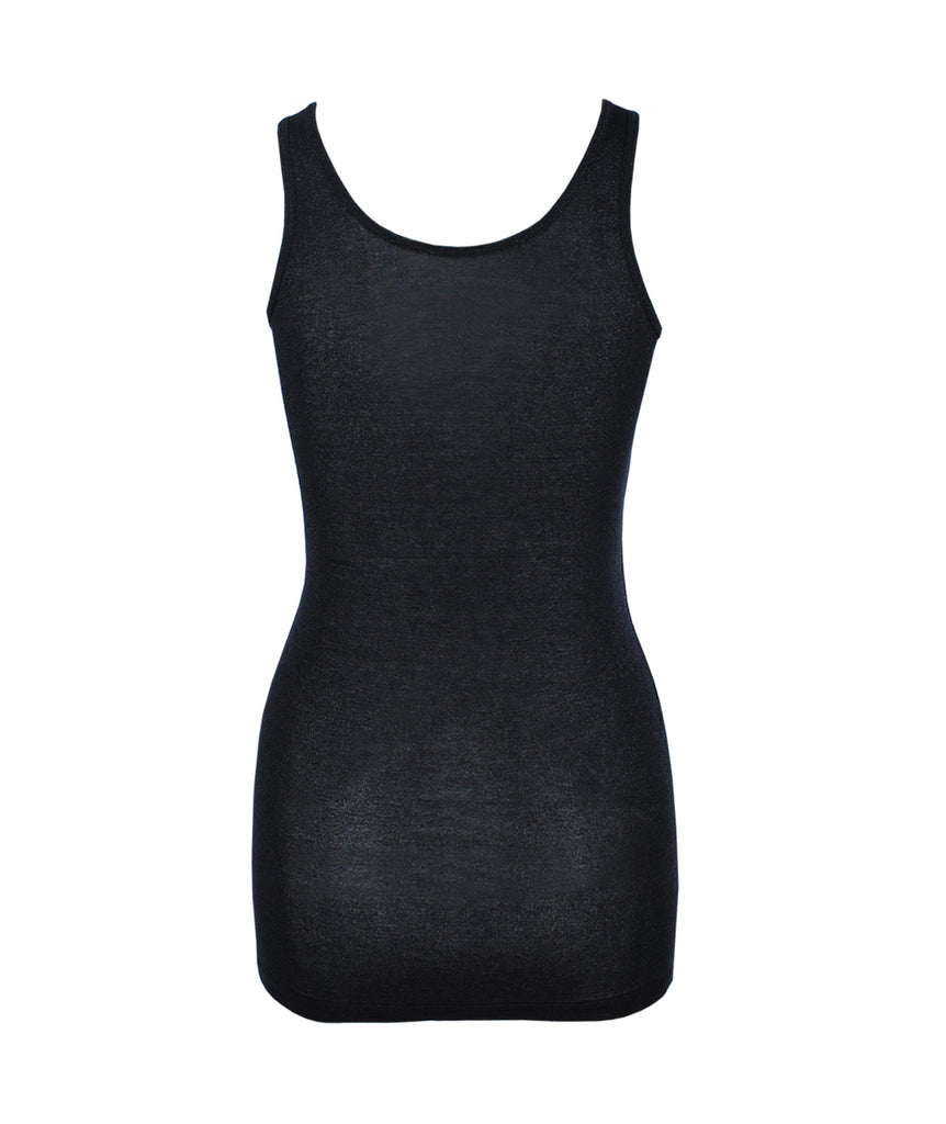 Top Lurex Vera | schwarz