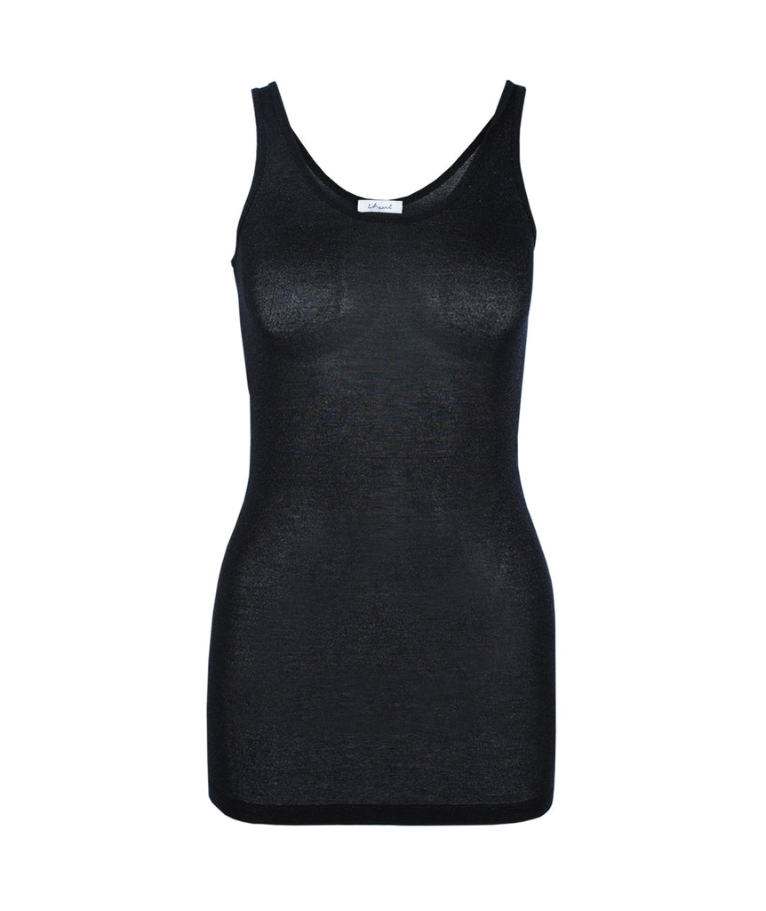 Top Lurex Vera | schwarz