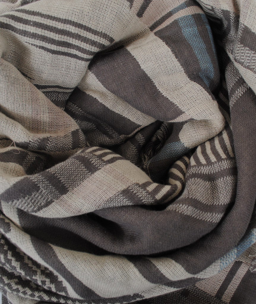 Tuch Archers 120x120cm | taupe