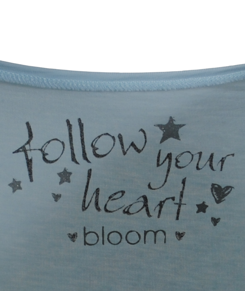 V-Shirt schmal | hellblau