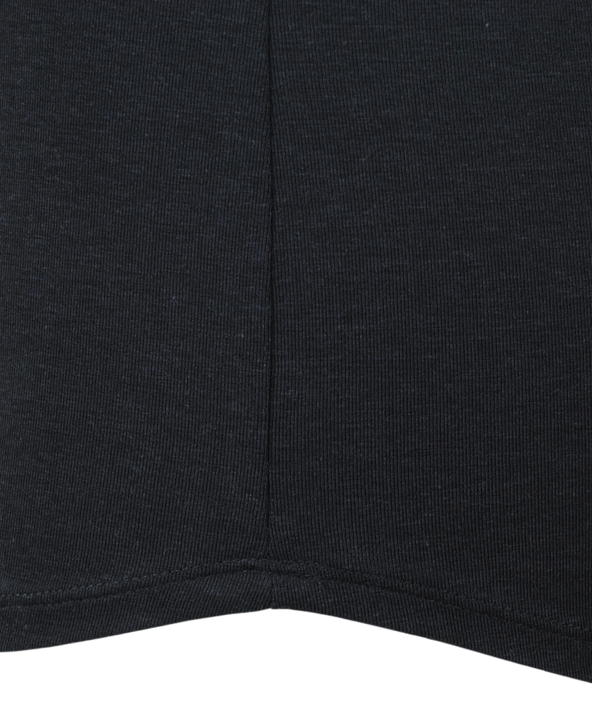 V-Shirt schmal | schwarz