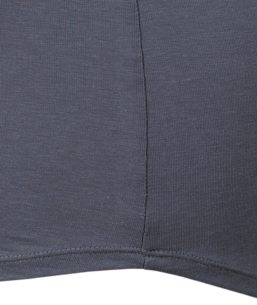 V-Shirt schmal | stein
