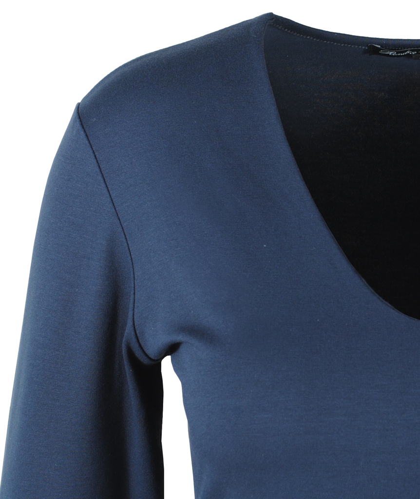 V-Shirt Sylvia 1/1 Arm | marine