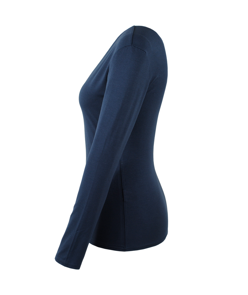 V-Shirt Sylvia 1/1 Arm | marine