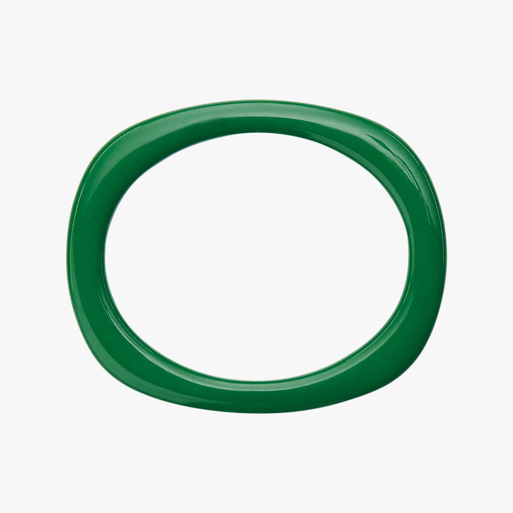 Armreif oval geformt | grün