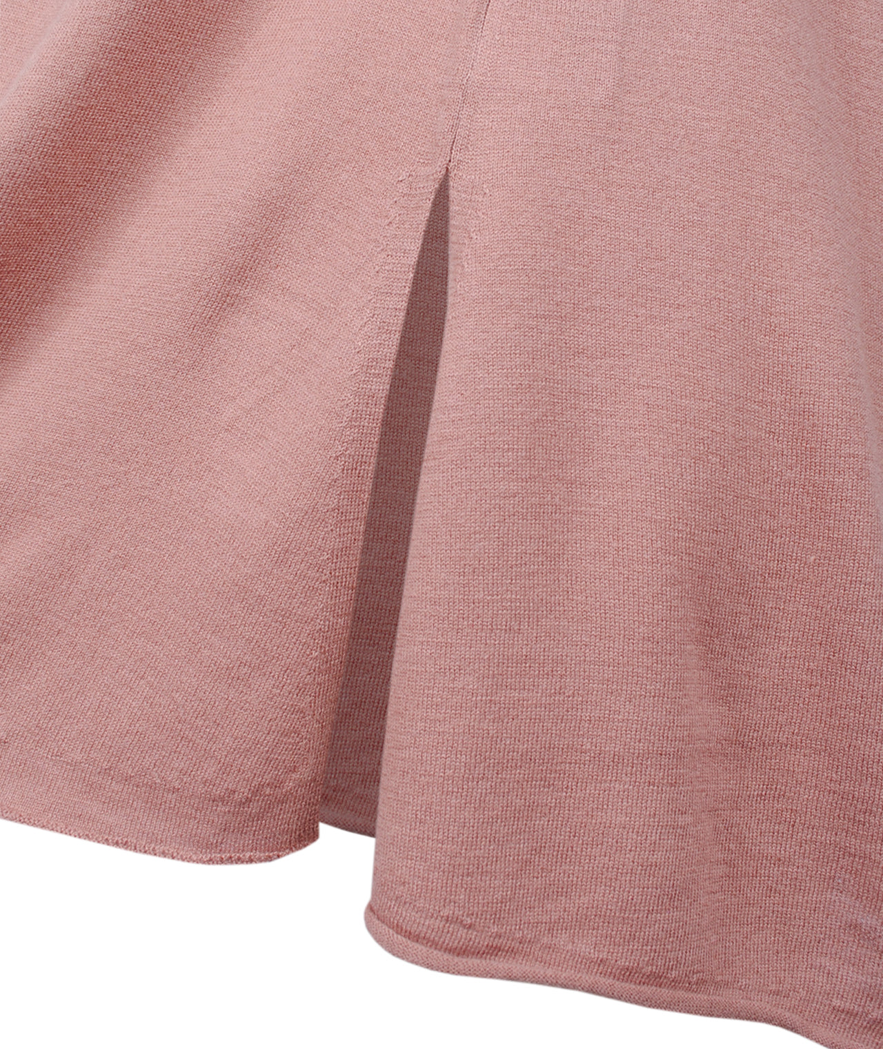 V-Pulli Feinstrick lang | rosenholz