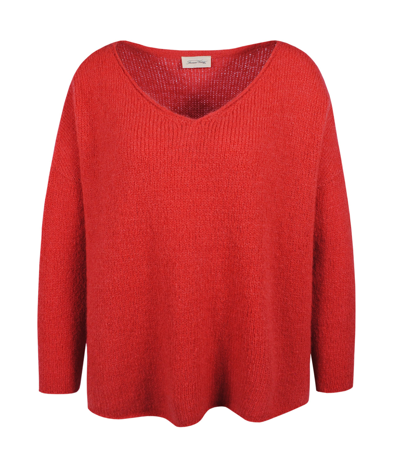 V-Pulli oversized | apricot