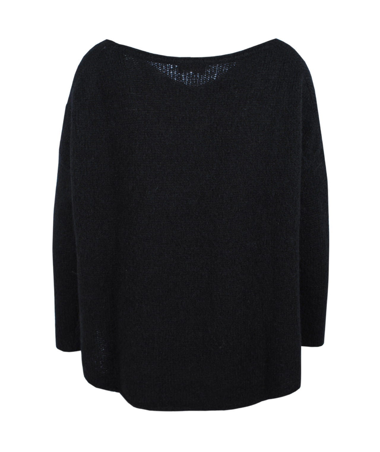 V-Pulli oversized | schwarz
