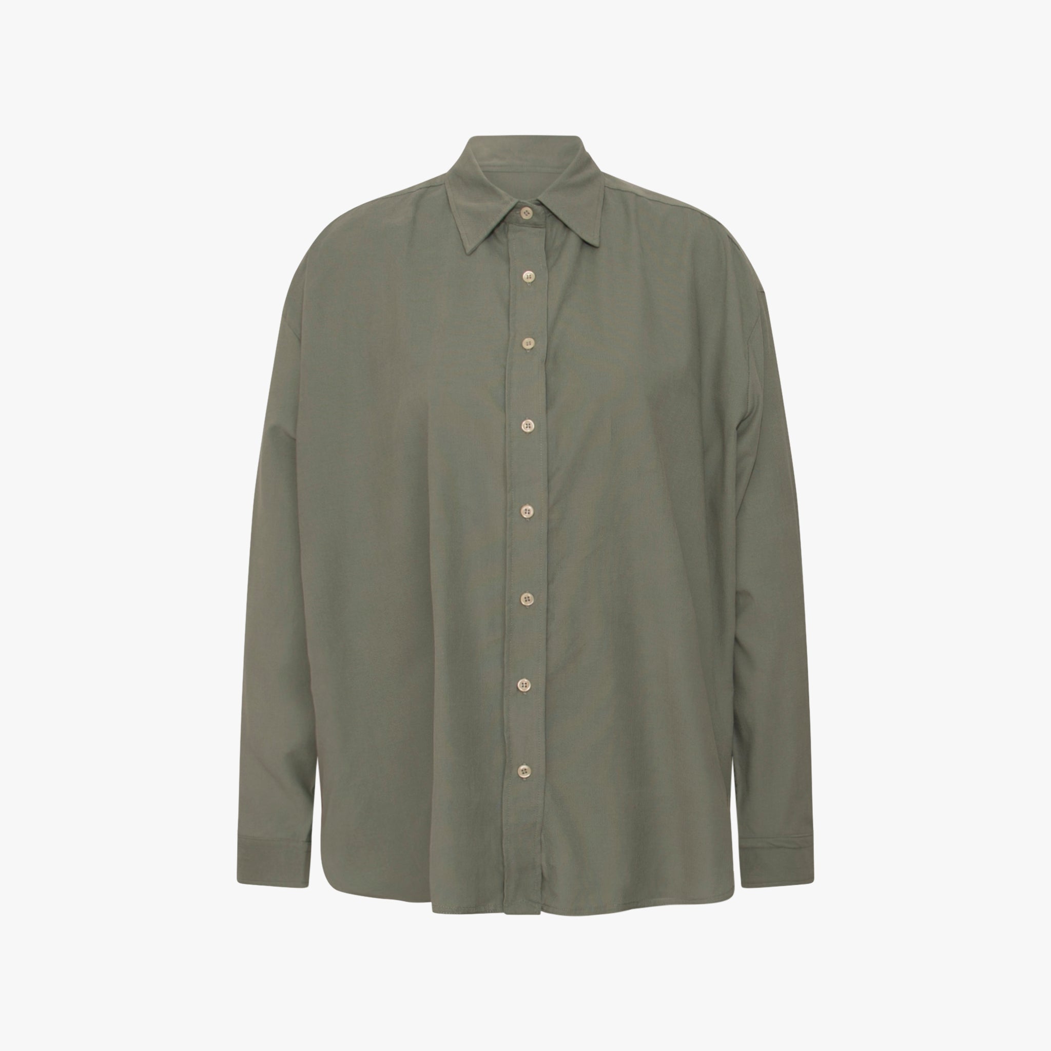 Bluse Babycord lg. | oliv