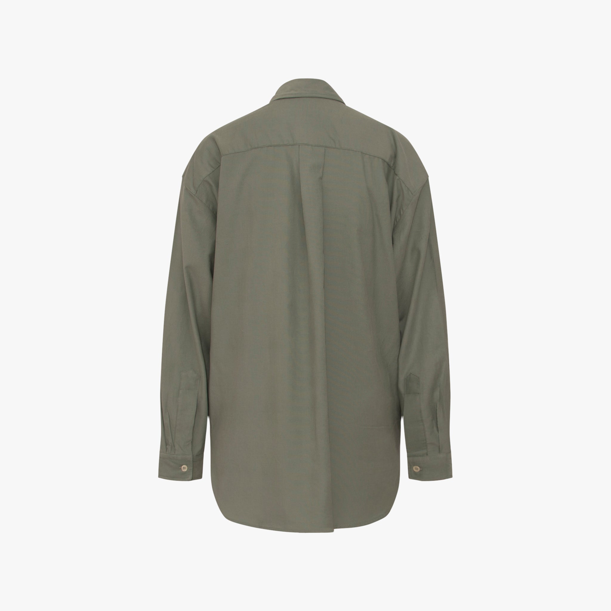 Bluse Babycord lg. | oliv