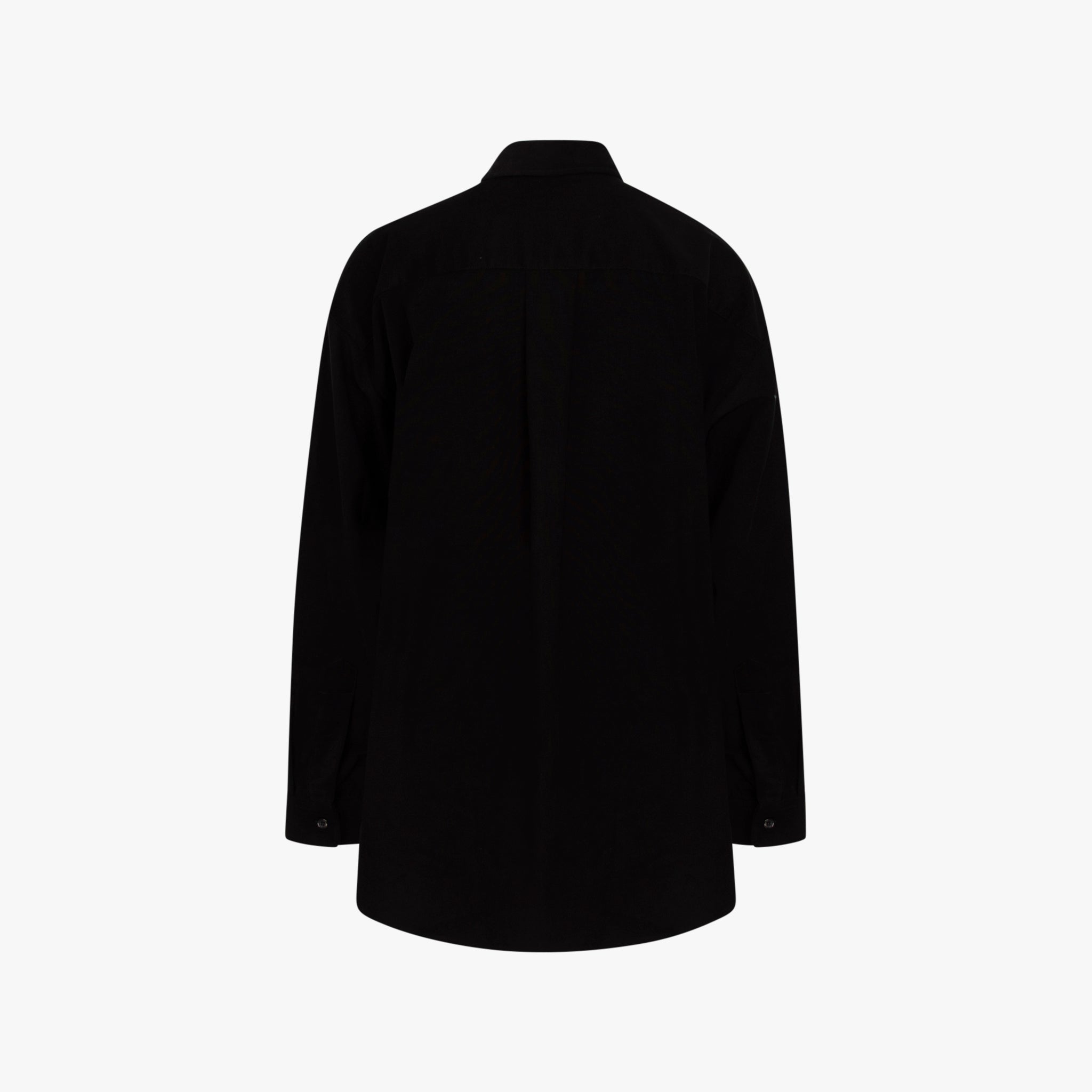 Bluse Babycord lg. | schwarz