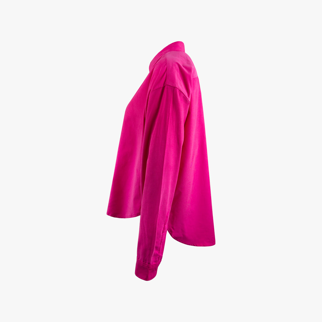 WS Bluse Babycord | fuchsia