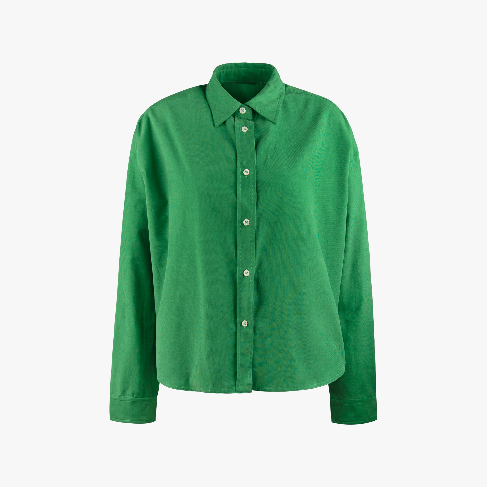 WS Bluse Babycord | gras