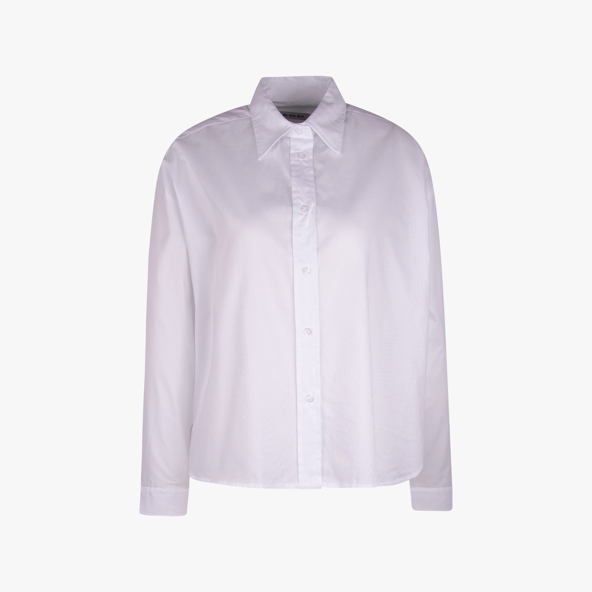 Bluse Fil á Fil uni | weiß