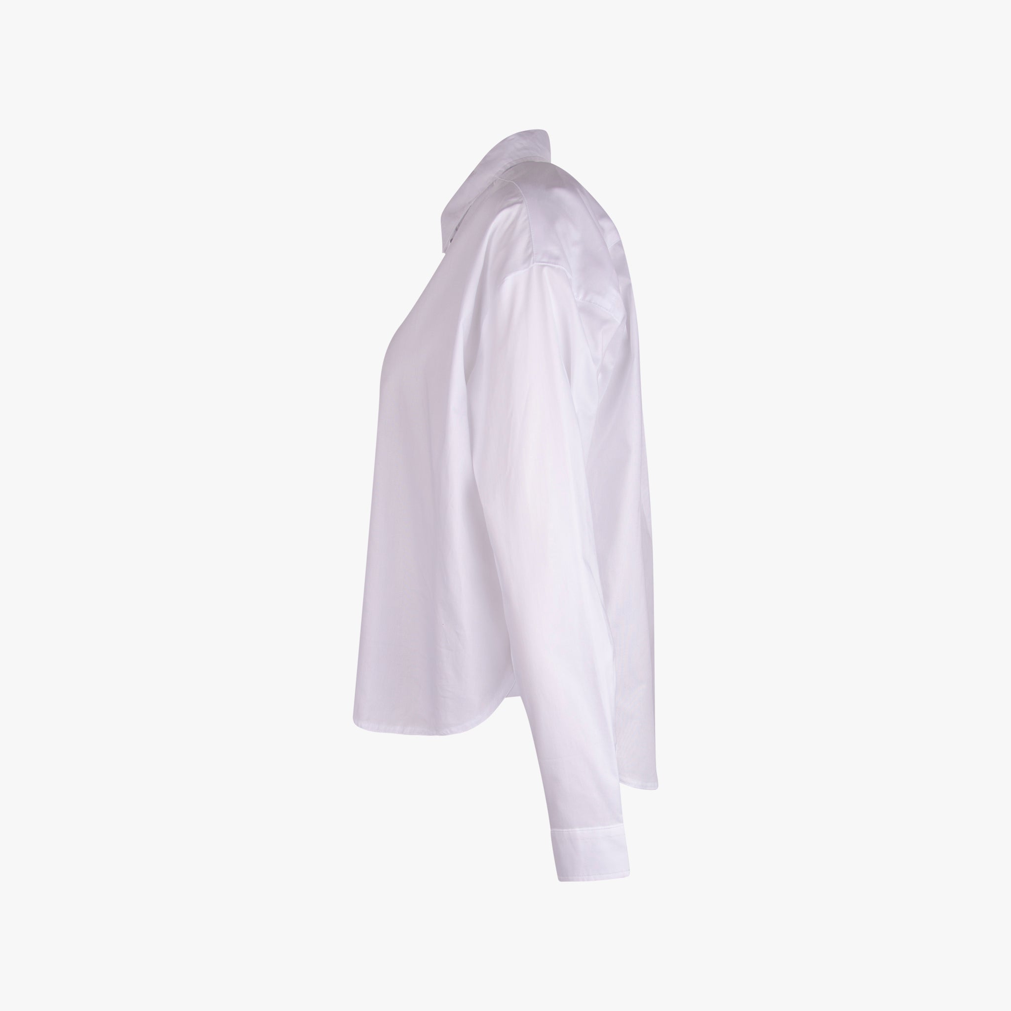 Bluse Fil á Fil uni | weiß