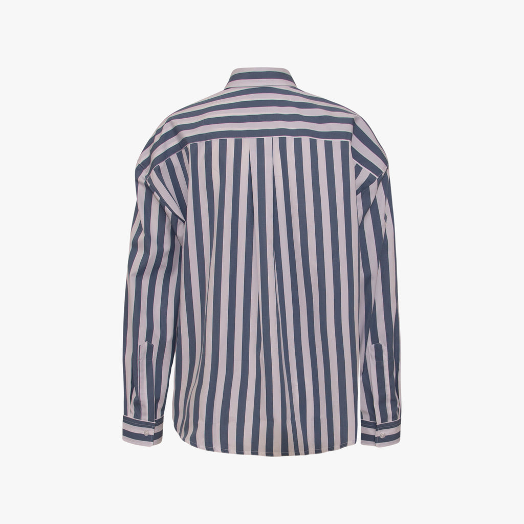 Bluse Streifen | blau-weiß