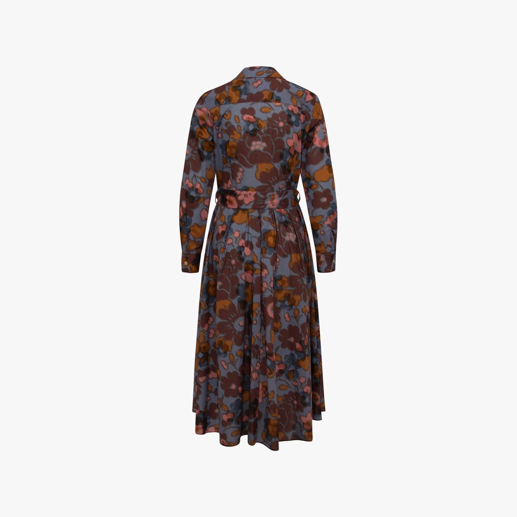 Hemdblusenkleid | dunkelblau