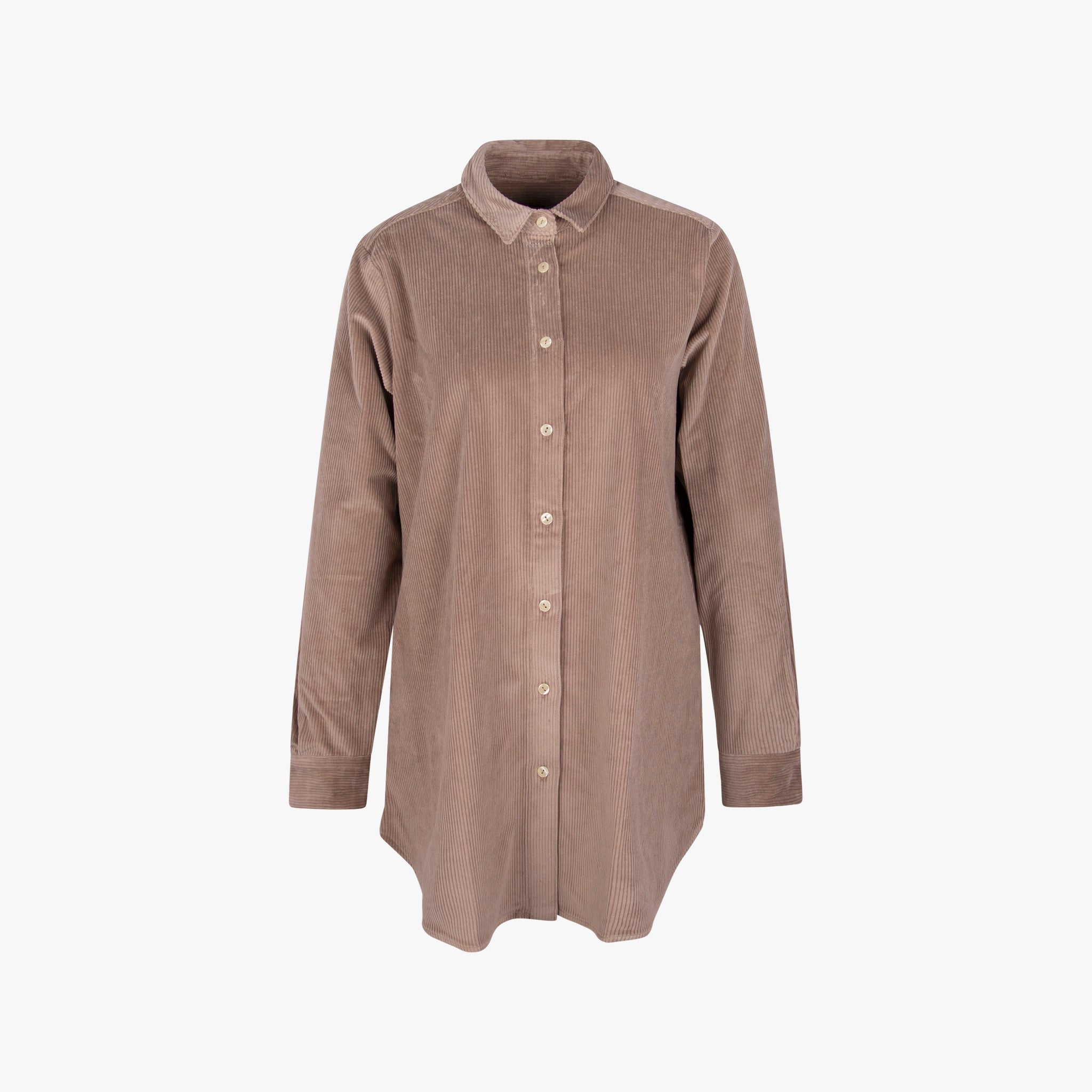 Overshirt Breitcord | schoko