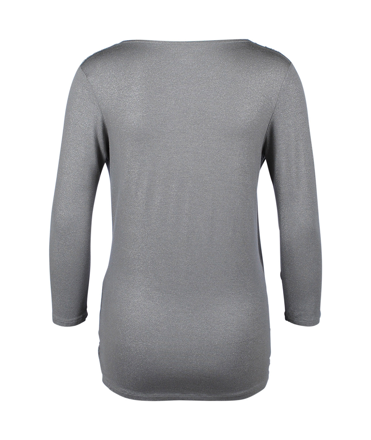 Wasserfall-Shirt | grau