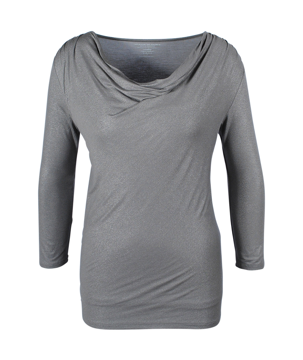 Wasserfall-Shirt | grau