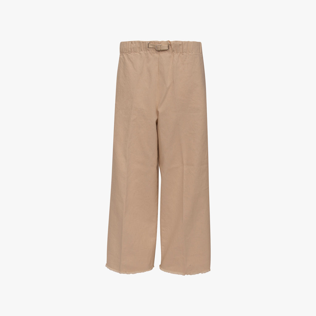 Culotte Colored Denim | creme