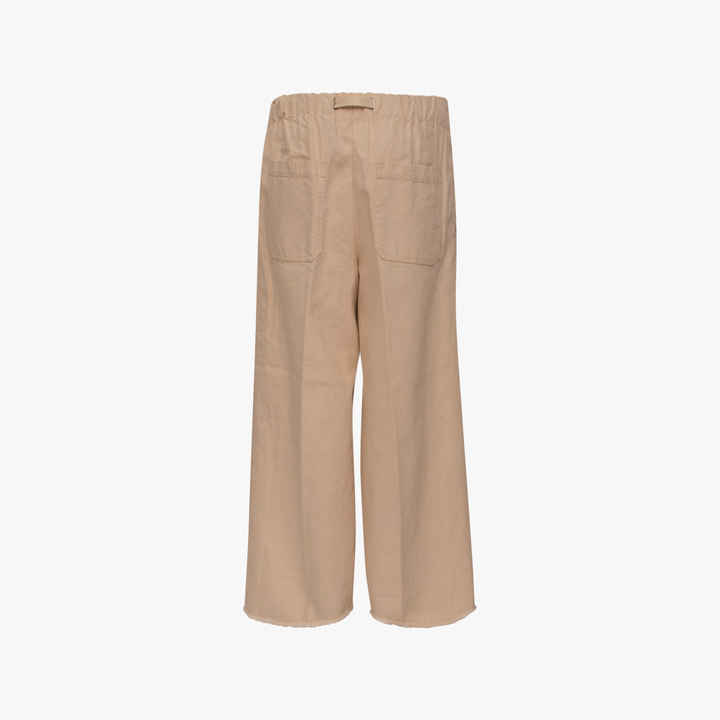 Culotte Colored Denim | creme