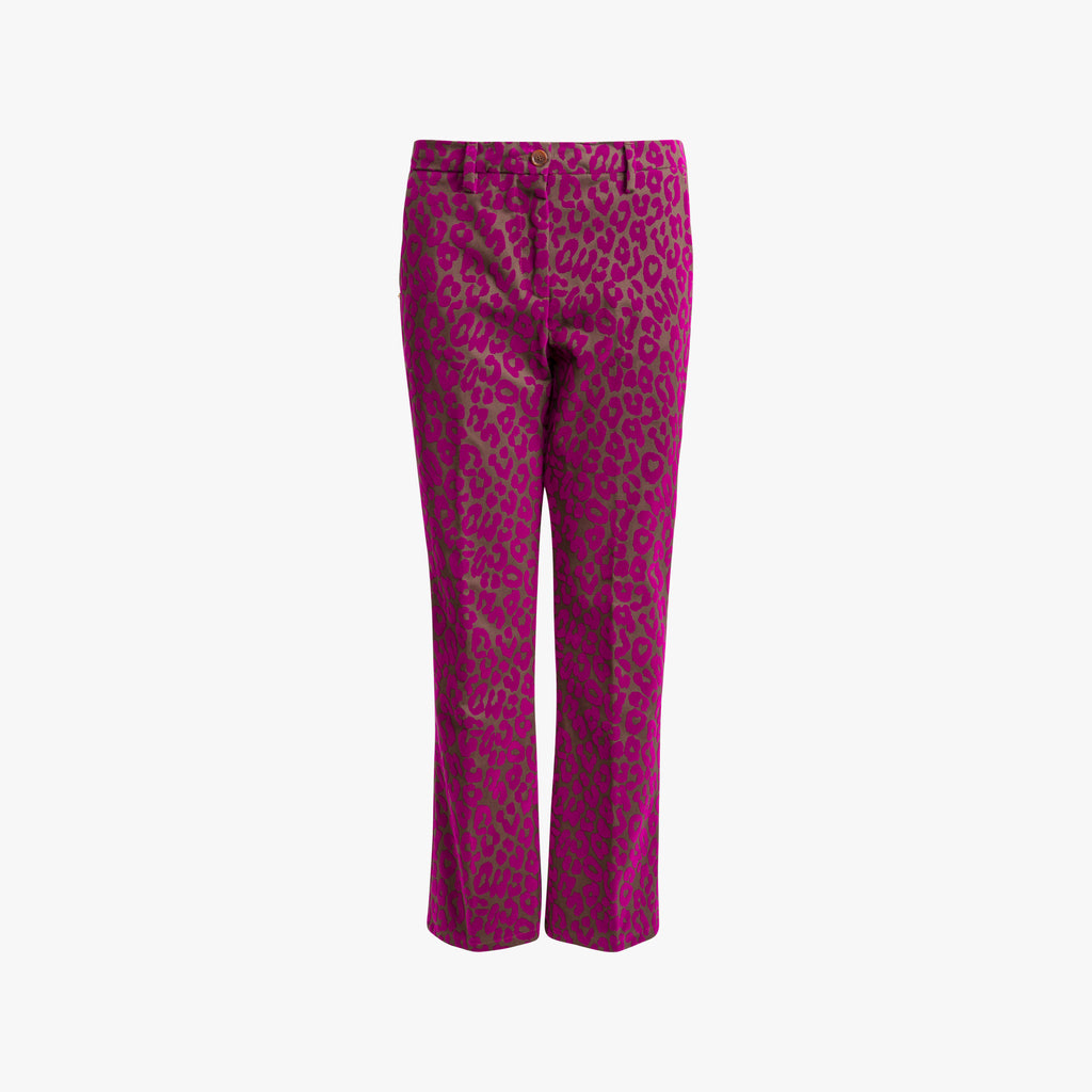 White Sand Hose Kick verkuerzt | lila-pink