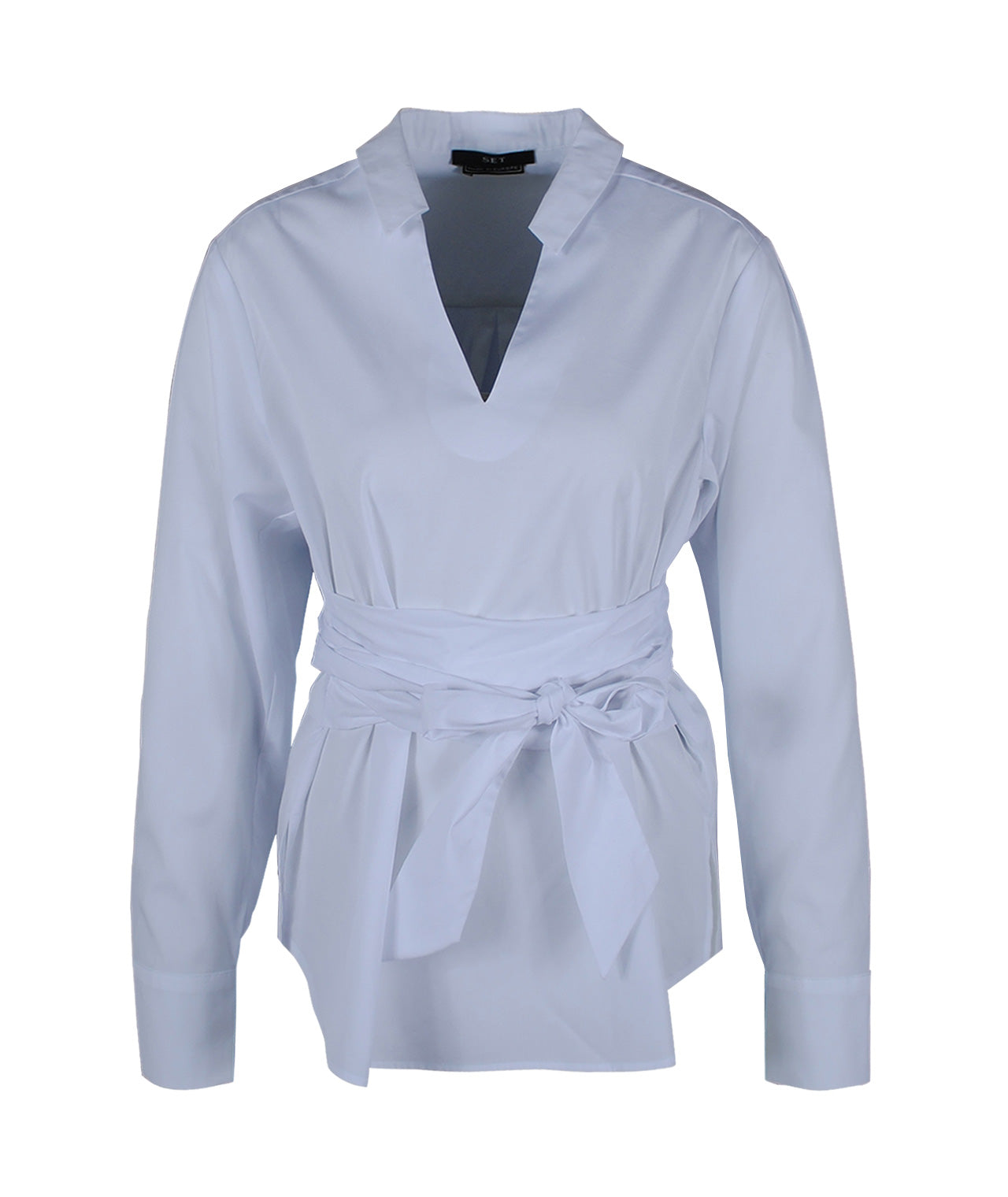 Wickelbluse | weiß