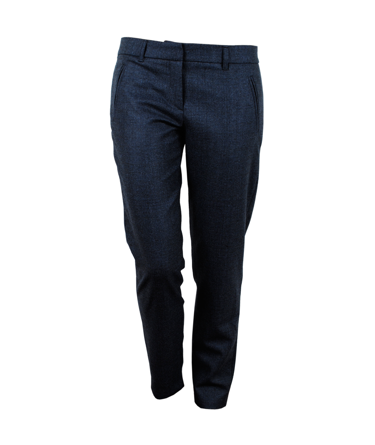 Wollcheckhose Allis | navy