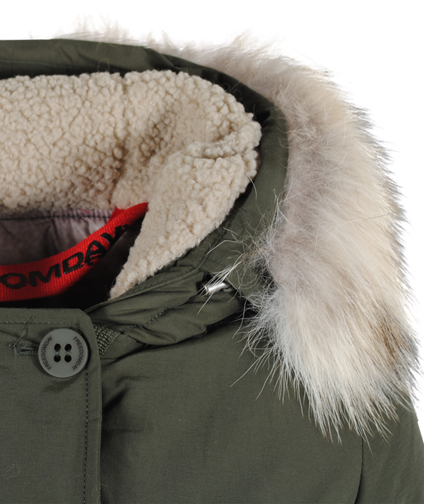 Womens Cortina Parka | oliv