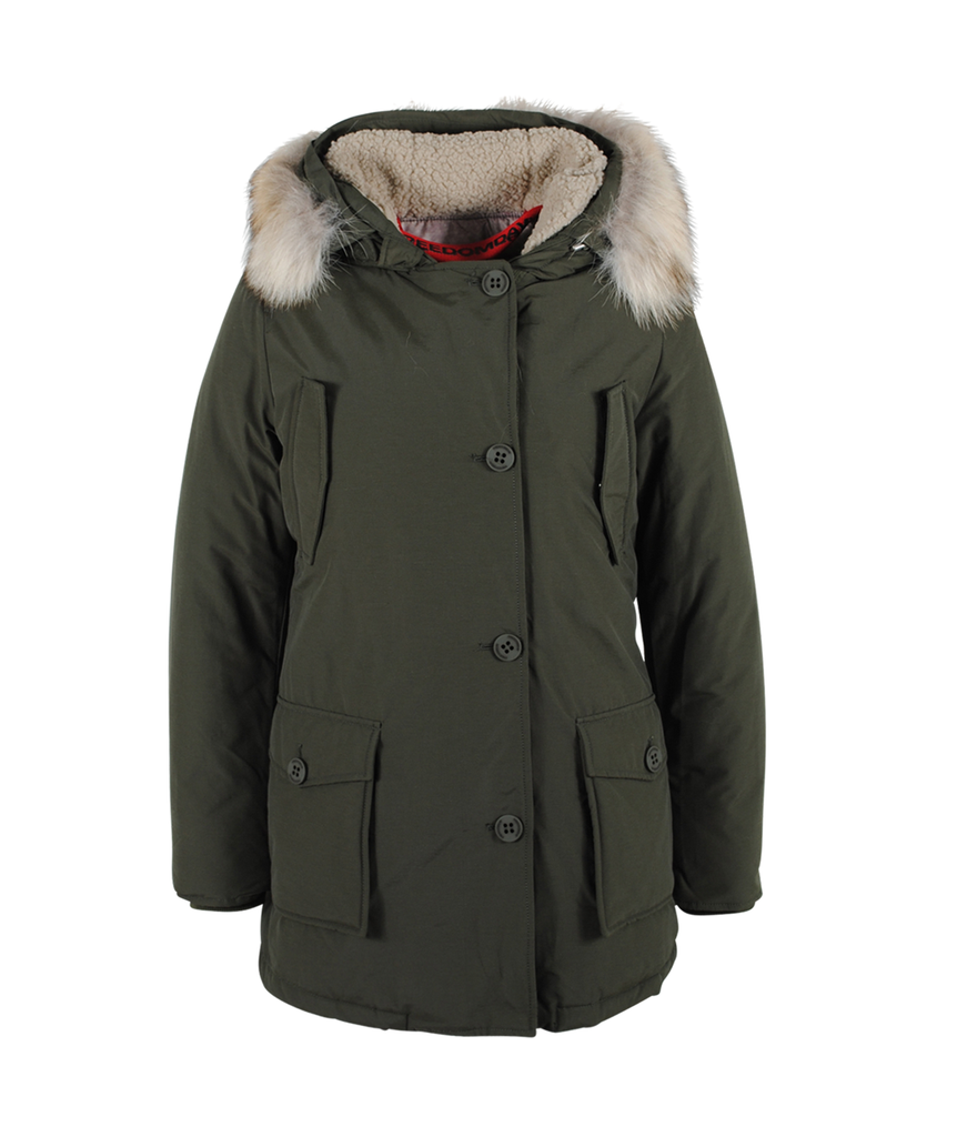 Womens Cortina Parka | oliv