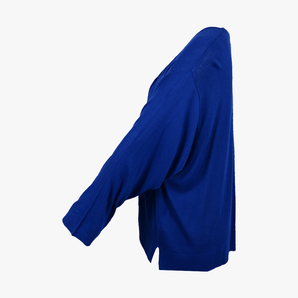 Cardigan Open (blau, XXS) | blau