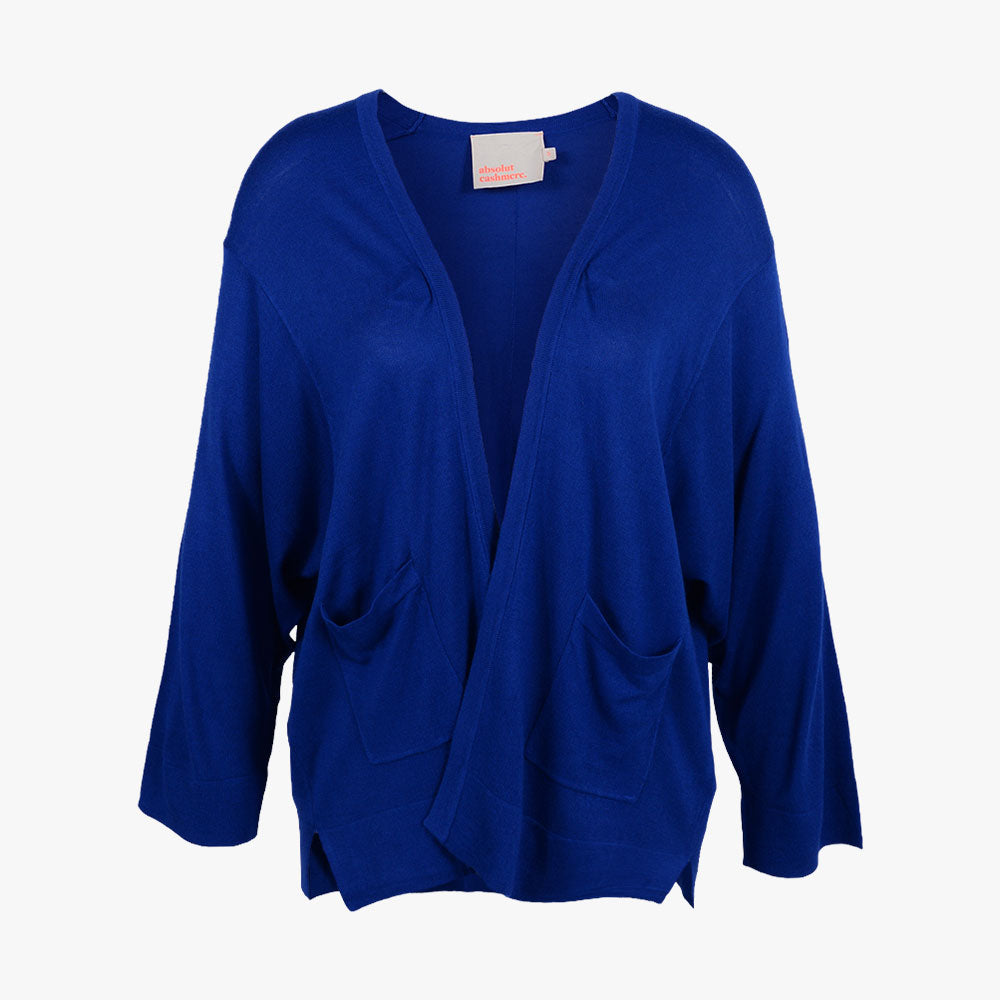 Cardigan Open (blau, XXS) | blau