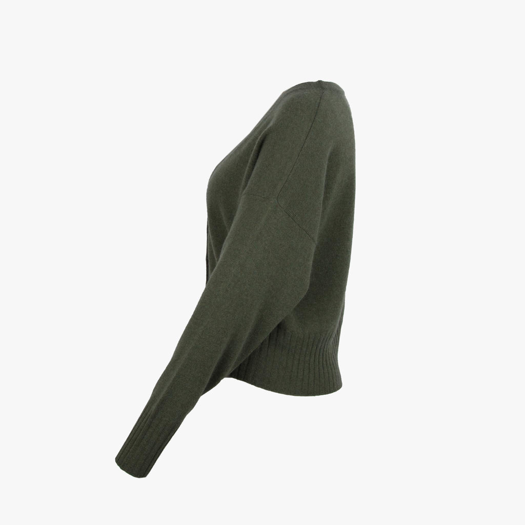 Absolut Cashmere Kurzjacke Mathilde | khaki