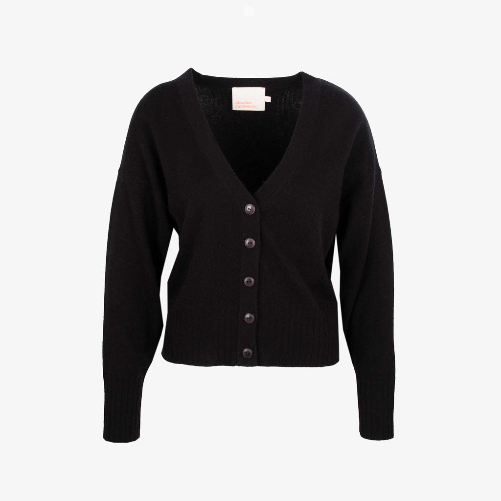 Absolut Cashmere Kurzjacke Mathilde | schwarz